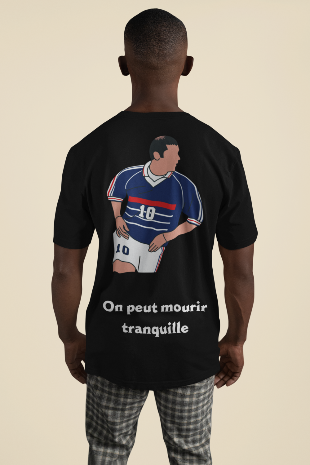 Tee-shirt "Zidane, L’Écho d’un Héros" - MJ