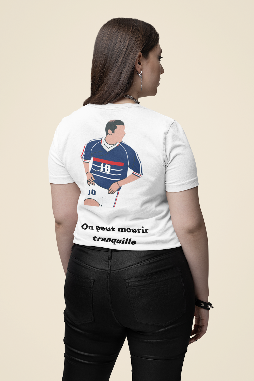 Tee-shirt "Zidane, L’Écho d’un Héros" - MJ